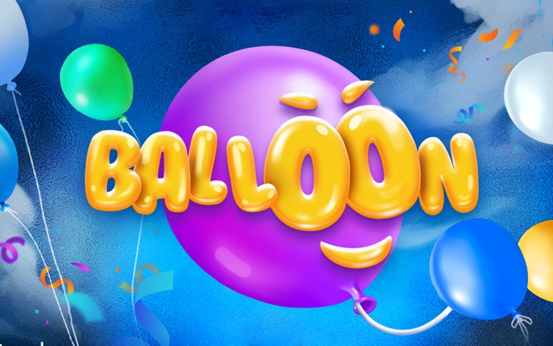 Inflate the balloon more and more and increase your winnings in the Balloon slot on Batery.