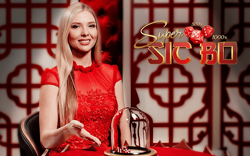 Get a big win with multipliers in Super Sic Bo on Batery.